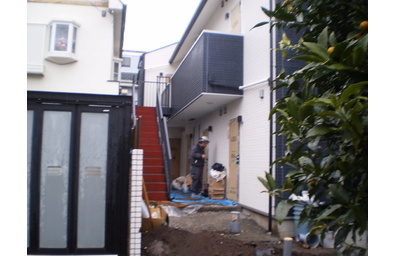 2階建て木造狭小アパート